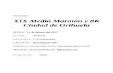 PRUEBA: XIX Medio Maratón y 8K Ciudad de Orihuela › upload › 2017 › resultados › pdf › acta_AR05_EX3hKi0.p… · 2013 CLASIFICACIÓN MASCULINA MEDIO MARATÓN ORIHUELA 2017