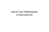 DEUX CAS PRATIQUES D’ORTHOPTIE - ResoVal › wp-content › uploads › 2018 › 01 › Cas...• Syndrome de Claude Bernard Horner(dissection carotidienne) • Traumatisme (fracture