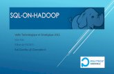 SQL-on-Hadoop · 2015-10-23 · SQL-ON-HADOOP Veille Technologique et Stratégique 2015 Guo Kai Élève de RICM 5 Kai.Guo@e.ujf-Grenoble.fr