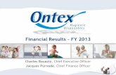Financial Results FY 2013 - Ontex · Solid Financial Performance Delivered in 2013 5 Reported Group sales at €1,491.9 million in FY 2013 +8.1% at constant currency and excluding