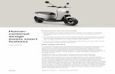 Human- features - unu · Human-centered design meets smart features August 14th 2019 1 Product launch: the new unu Scooter • With its latest launch, Berlin-based mobility company