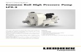 Common Rail High Pressure Pump LP9 - liebherr.com€¦ · Technical Data Common Rail High Pressure Pump LP9.2 Applications: On-Highway, Agriculture / Forestry, Building Construction