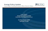 Energy Policy Update - Amazon S3s3.amazonaws.com › sdieee › 129-090924_ScottAndersEnergyPolicy.pdf• California’s Long Term Energy Eﬃciency Strategic Plan - 25% of existing