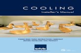 COOLING · 2013-05-24 · COOLING Installer’s Manual PLEASE READ THESE INSTRUCTIONS CAREFULLY BEFORE INSTALLING THIS PRODUCT CAAB021073I BRIVIS Cool Install_Installers 14/07/11