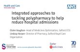 Integrated approaches to tackling polypharmacy to help ... · Integrated approaches to tackling polypharmacy to help reduce hospital admissions ... •6.5% of hospital admissions