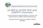 NOI & SWPPP Training - Marylandmde.maryland.gov › ... › Documents › 15-MM › NOI_SWPPP_Training.p… · 2020-01-30 · Previous Expired April 30, 2015 February 28, 2016 New