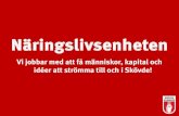 Vi jobbar med att få människor, kapital och idéer att …...2015/04/14  · • Sweden Game Arena • Näringslivsforum • Made in Skövde • Next Skövde • Skaraborgs Kommunalförbund