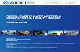DIESEL PARTICULATE MATTER & OCCUPATIONAL HEALTH ISSUES · How do we Measure it? Methods for the quantification of employee exposure to diesel particulate have been developing over