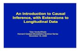 An Introduction to Causal Inference, with Extensions to ...Regression and Causation Regression and Causation: For regression coefficients to have a causal interpretation we need both