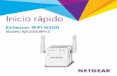 Extensor WiFi N300 - Netgear › files › GDC › WN3000...Debe conectar la computadora o el dispositivo WiFi antes de hacer clic en el botón Continue (Continuar). 11. Haga clic