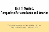 Use of Memes - Weeblyhoconnellmajorportfolio.weebly.com/uploads/3/8/7/1/... · 2018-08-30 · Literature Review: History of Memes 1980s First meme = emoticon (Börzsei, 2013) Use