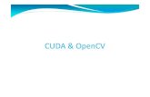 CUDA & OpenCV - Cybernetics · Presentation : OpenCV 2. 2 or 2.3 Set WITH_CUDA flag in Cmake Requirement : CUDA toolkit 4.0(OpenCV 2.3) CUDA toolkit 3.2 (OpenCV 2.2) G++ or Visual
