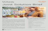 Joint Solution Brief - Aruba · 2019-03-29 · Joint Solution Brief Enhances both the shopping experience and store operations Enterprise-grade building IoT connectivity and security