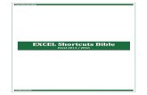 Excel - Shortcuts  · PDF file

Excel Shortcuts Bible © eforexcel.com EXCEL Shortcuts Bible Excel 2013 / 2016