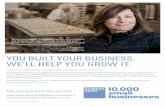 Jill Bommarito, Saint Clair Shores, MI YOU BUILT YOUR ... · A Network of Support: Through the program you will get opportunities to learn from other like-minded business owners,