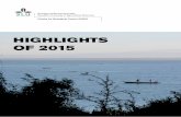 HIGHLIGHTS OF 2015 - SLU.SE · 2016-04-06 · Research Highlights 2015 6. International conferences 7. Open Campus Day, Ultuna 8. CBC and information to the general public 9. In focus: