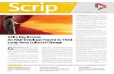 Scrip · Scrip scrip.pharmaintelligence.informa.com 3 gst 2018 o. 3916 ... “His job is to transform our pipeline and reignite GSK’s reputation as an innovator,” ... factor for