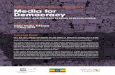 World Press Freedom Day 2019 Media for Democracy...World Press Freedom Day 2019 Media for Democracy Journalism and Elections in Times of Disinformation Concept Note Global Conference