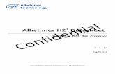 Confidential - FriendlyARMwiki.friendlyarm.com › wiki › images › 0 › 08 › Allwinner_H2... · Confidential - FriendlyARM ... h