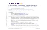 Functional Elements Requirements - OASIS · 37 open.org list. Others should subscribe to and send comments to the fwsi-38 comment@lists.oasis-open.org list. To subscribe, send an