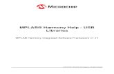 MPLAB® Harmony Help - USB Librariesww1.microchip.com › downloads › en › DeviceDoc › USB Libraries_v11… · The USB Device Library is modular, thus allowing application developers