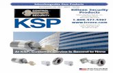 Interchangeable Core Products · 2018-09-07 · KSP Interchangeable Core Products Interchangeable with: BEST • ARROW • FALCON SECURITY CONTROL Killeen Security Products Killeen