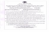 Welcome to Sardar Patel University · B.A./B.Com & M.A./M.Com (External Courses) 2017-2018 (PROSPECTUS) Date for receipts of Application form: 27-07-2017 ... The marksheet will be