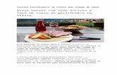 Amazon S3 › 99freelas › portf… · Web viewTurismo Gastrônomico na Itália uma viagem de sabor Viaje barato com tudo incluso e faça um curso de gastronomia na Itália Está