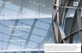 Deutsche Bank · Deutsche Bank Deutsche Bank 4Q/FY2013 results . 20 January 2014 . All figures reported herein are preliminary and unaudited. Deutsche Bank's 2013 Financial Report