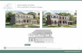 AVAILABLE PLANS STILLWATER, Pintail | Dylan€¦ · Sre oote is roite nd r on elevtions ndor otions selected nortion ien ere is deeed to e correct t not rnteed FLOOR PLANS STILLWATER,