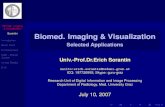 Biomed. Imaging & Visualization - Selected Applications€¦ · Biomed. Imaging & Visualization Selected Applications Univ.-Prof.Dr.Erich Sorantin mailto:erich.sorantin@meduni-graz.at