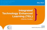 Integrated Technology Enhanced Learning (TEL) slides NHS HE Foru… · Next steps • Bringing together our partners and key stakeholders • Agreeing on the governance • Taking