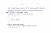 Guide to Enhanced Performance Management · Performance Management Guide (Rev 3/17) Page 1 . Performance Management Guide . ABOUT THIS GUIDE . This Performance Management Guide provides