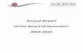 Board of Governors Designation - Aquinas Diocesan Grammar …aquinasgrammar.com/wp-content/uploads/2016/01/AGM-2014... · 2016-01-19 · Year 14 65 . Aquinas Diocesan Grammar School