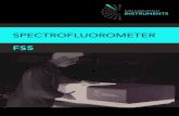 SPECTROFLUOROMETER FS5 - Edinburgh Instruments€¦ · FS5 SPECTROFLUOROMETER The FS5 is a fully integrated, purpose-built spectrofluorometer. Suited for analytical and research laboratories,