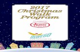 2017 Christmas Walk Program - Oswego, Illinois4 | 2017 Oswego Christmas Walk Friday, Dec. 1 All activities take place from 5 to 9 p.m. on Main Street, unless otherwise noted. See map,