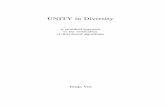 UNITY in Diversity - tanja vos · 2018-02-02 · UNITY in Diversity. A stratiﬁed approach to the veriﬁcation of distributed algorithms Eenheid (UNITY) in verscheidenheid, een