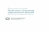 End User Licensing Agreement (EULA)procurementexchange.dev.nucleo.com.au/_media/legal/Procurement... · End User Licensing Agreement (EULA) – (Per Work Package/Per Month) 5 Commercial-in-Confidence,