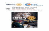 1. THEME: WOMEN IN ROTARY BE THE INSPIRATIONdgjg9700.com/wp-content/uploads/2018/10/The... · 3.30pm-4.00pm Returning and Inbound Youth Exchange Students Presentation. 4.00pm-4.30pm