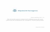 Plan de acción para la mejora de la calidad sonora de la ... · Plan de acción para la mejora de la calidad sonora de la red viaria local de la Diputación de Tarragona, 3ª fase