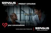 PRODUCT CATALOGUE - SENSUS Communication …Logitech H151 Corded Softphone, Smartphone & Tablet 3.5mm jack Duo Windows Vista/7/8/10/Mac OS X 10.5 or later H800 Bluetooth wireless headset