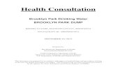 Health Consultation, Brooklyn Park Drinking Water ... · PDF file Health Consultation Brooklyn Park Drinking Water BROOKLYN PARK DUMP BROOKLYN PARK, HENNEPIN COUNTY, MINNESOTA EPA