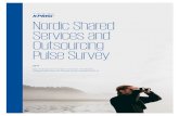 Nordic Shared Services and Outsourcing Pulse Survey · Analytics Management Strategy. Top 3 Global: Data and Talent Change Analytics Management Management 0% 10% 20% 30% 40% 50% 60%