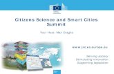 Citizens Science and Smart Cities Summitinspire.ec.europa.eu/reports/citizen_summit/citizensummit.pdf · (INSPIRE) of which JRC is the technical coordinator. Agenda 2014-02-04 . ...