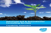 Advanced Soil & Groundwater Consulting Services · Tauw has extensive experience in site-specific risk assessment and remediation technologies on-site, in-situ and off-site. Sustainability