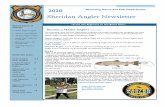 STATE OF WYOMING Sheridan Angler Newsletter€¦ · From June 1, 2019 (when the program first started) to December 31, 2019, 483 anglers were Master Anglers with 10 Trophy Anglers