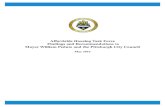 Affordable Housing Task Force Findings and Recommendations ... - Pittsburgh · Affordable Housing Task Force Findings and Recommendations to Mayor William Peduto and the Pittsburgh