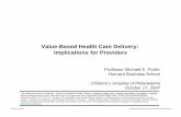 Value-Based Health Care Delivery: Implications for … Files/20071017...- Fewer mistakes and repeats in treatment • Better health is inherently less expensive than poor health -