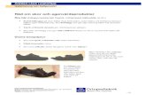 Råd om skor och egenvårdsprodukter–rebro läns landsting/vård... · Använd inte flip-flop-sandaler eller träskor! • Sko med låg och bred klack. Ju högre och smalare klacken