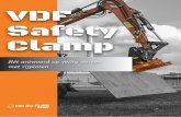 VDF Safety Clamp - Van der Flier Groep Safety...VDF Safety Clamp als complete set verkrijgbaar De VDF Safety Clamp bestaat uit een palletframe met hydraulische klem en is als complete